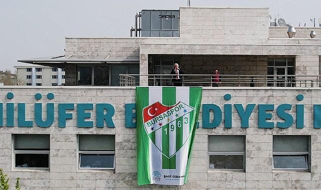 Bursaspor'un şampiyonluk heyecanı Nilüfer'de zirve yaptı