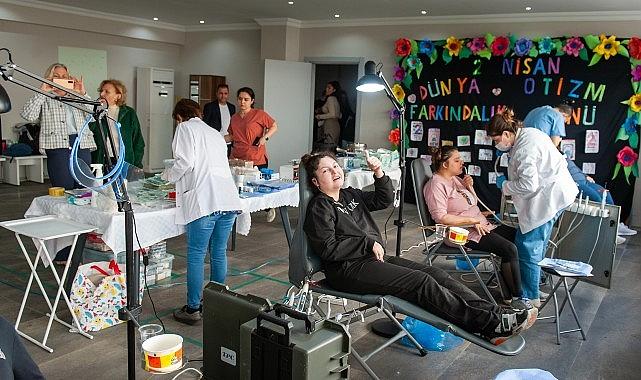 Karşıyaka'da özel bireylere ağız ve diş sağlığı taraması