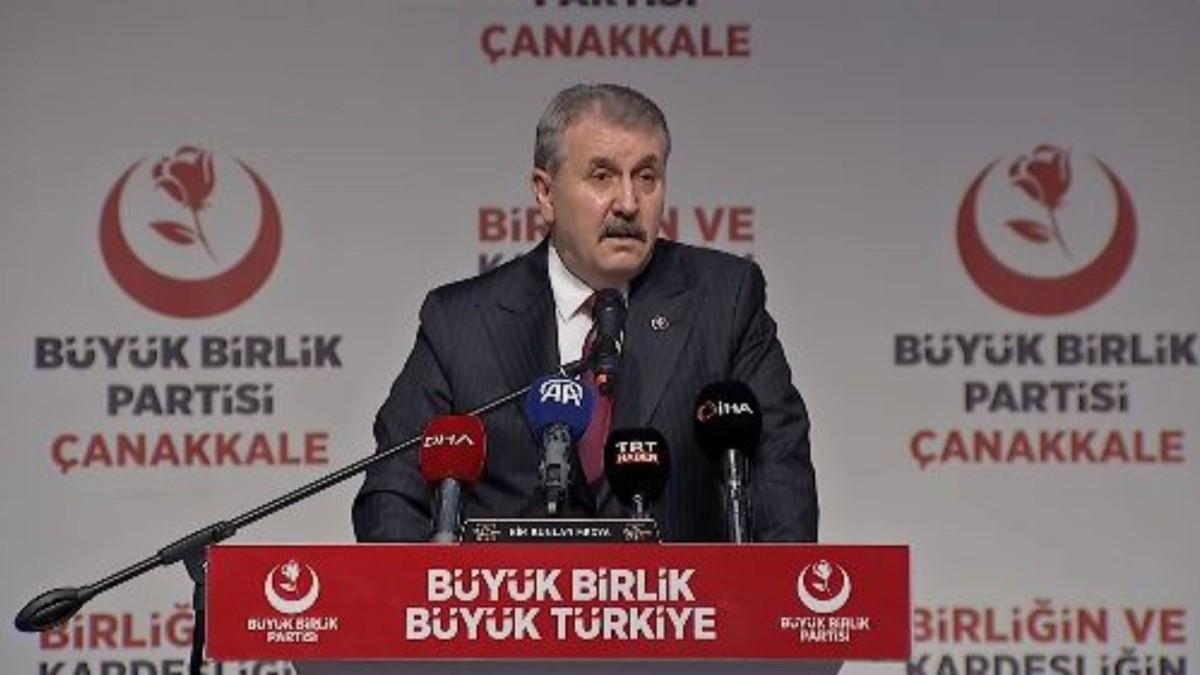 Mustafa Destici: ‘Çocuğu olan kadınlara hem iş hem ekonomik destek şart’