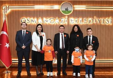 LÖSEV Bursa'dan Başkan Erkan Aydın'a Ziyaret