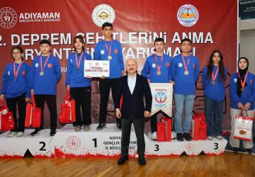 Deprem Şehitleri Anısına Düzenlenen Oryantiring Yarışmaları Tamamlandı