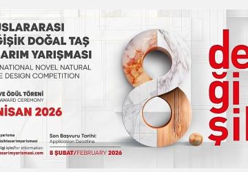 Değişik Doğal Taş Tasarım Yarışması'na başvurular sürüyor