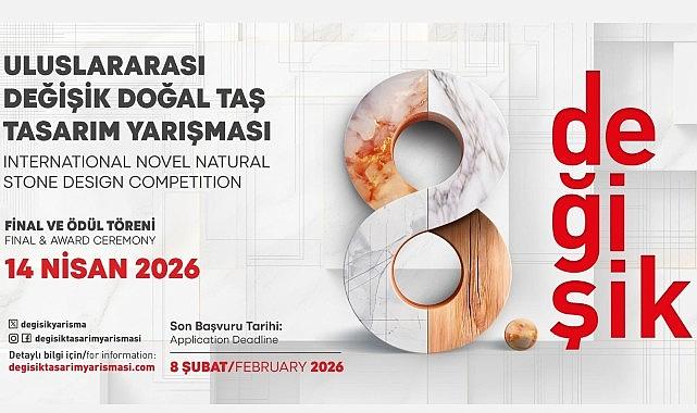 Değişik Doğal Taş Tasarım Yarışması'na başvurular sürüyor