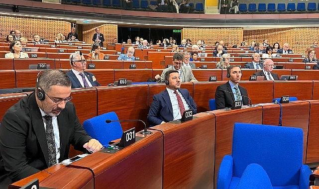 Rasim Başkan, 49. Yerel ve Bölgesel Yönetimler Avrupa Konseyi Genel Kurulu İçin Strazburg'da