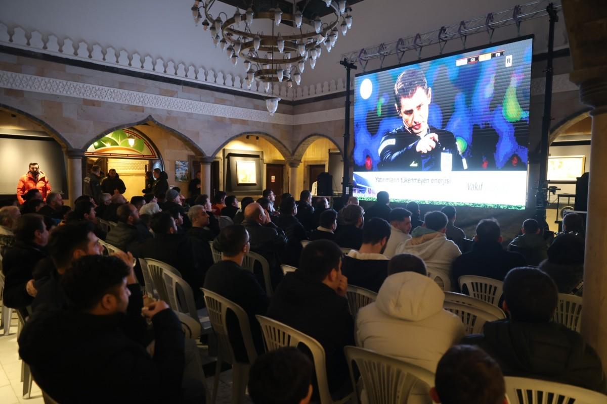 Nevşehir’de Süper Kupa Heyecanı Dev Ekranda Yaşandı