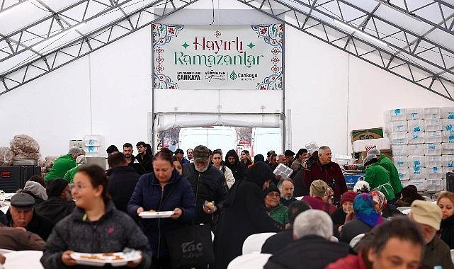 Ramazan'da Çankaya'da Dayanışma Zamanı