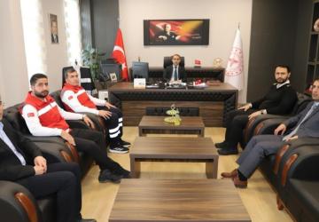 Malatya merkezli Hava Ambulans Ekibinden Adıyaman’a ziyaret