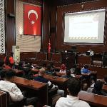Keçiören Belediyesi'nde staj yapan öğrencilere oryantasyon eğitimi verildi