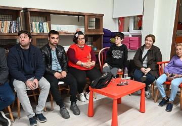 Mola evinde anlamlı buluşma