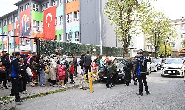 Öğrenciler için güvenli yol: Zabıta okul önlerinde görevde