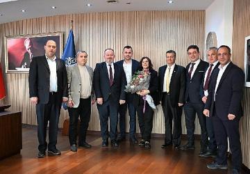 Başkan Çerçioğlu'na Nazilli Şoförler ve Otomobilciler Odası'ndan ziyaret
