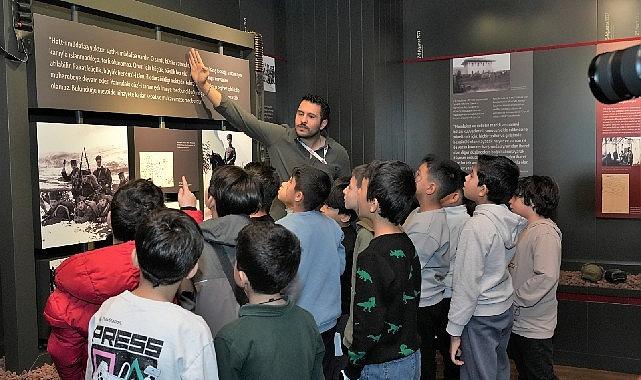 İlkokul öğrencilerinden Atatürk Ankara Milli Mücadele Müzesi'ne ziyaret