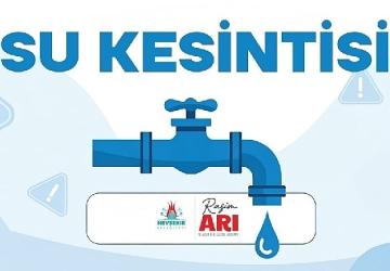 Nevşehir'de 8 Mahallede Planlı Su Kesintisi Yapılacak
