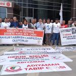 Adıyaman Tabip Odası’ndan ‘sağlıkta ve eğitimde şiddete’ tepki - Videolu Haber