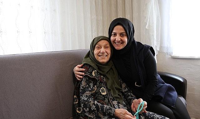 92 Yaşındaki Neriman Teyze'ye Duygu Dolu Doğum Günü Sürprizi
