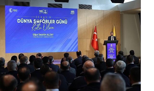 Konya Büyükşehir “30 Kasım Dünya Şoförler Günü" Kutlama Programı Düzenledi