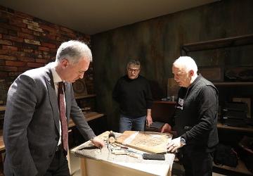 Başkan Taban'dan İNESMEK Kursiyerlerine Ziyaret