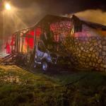 Akpınar Köyünde sağlık ocağına ait kanser tarama aracında yangın çıktı - Videolu Haber