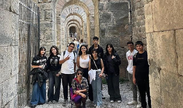 Pergamon Antik Kenti'nde dil becerilerini geliştirdiler