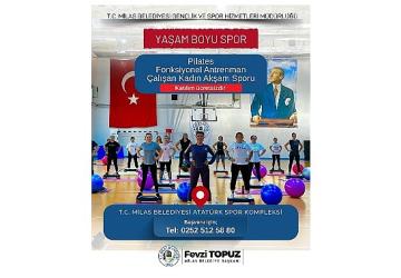 "Yaşam Boyu Spor" Programına Kayıtlar Devam Ediyor