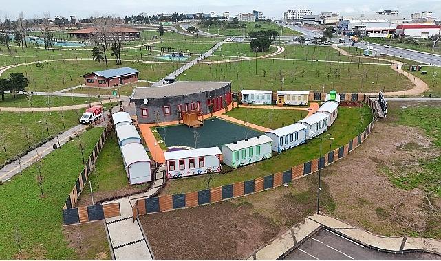 Gebze Lokomotif Çocuk Köyü hizmete giriyor