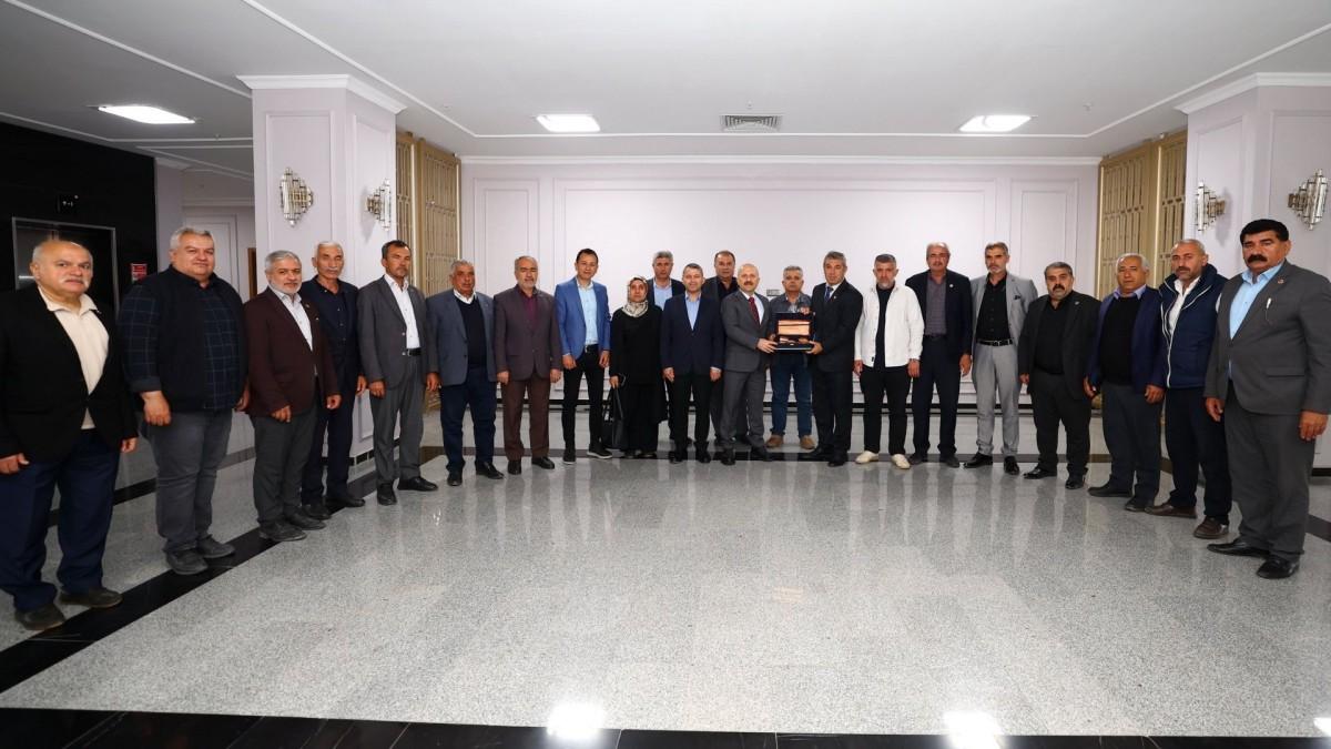 Adıyaman’da Muhtarlardan Vali Varol’a ziyaret