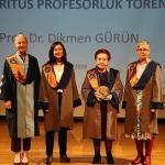 Kadir Has Üniversitesinden Prof. Dr. Dikmen Gürün'e Emeritus Unvanı