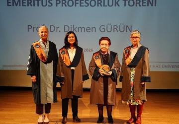 Kadir Has Üniversitesinden Prof. Dr. Dikmen Gürün'e Emeritus Unvanı