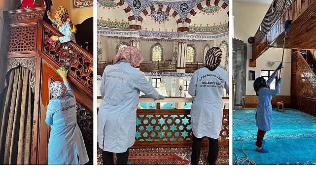 Kahramankazan'da Camiler Pırıl Pırıl