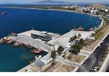 Aliaport Deniz Yolcu İskelesi Hizmete Hazır