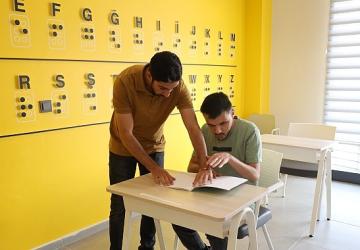 Eğitim tutkusu Gonca'da engel tanımıyor