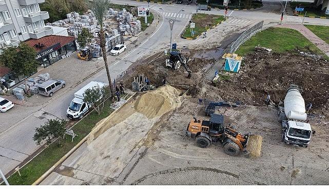 Arslanbucak'ta su baskınına karşı çalışmalar yapılıyor