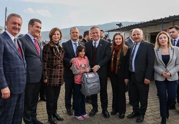 Başkan Vekili Özdemir deprem bölgesinde