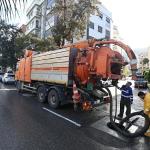 Karaburun'da şiddetli yağış sonrası İZSU'dan hızlı müdahale