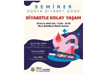 Buca Belediyesi'nden diyabet semineri