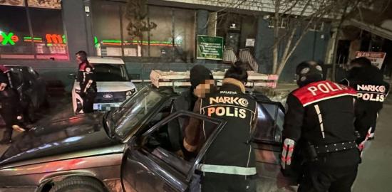 Malatya’da asayiş denetimi: Şok uygulamalar sürüyor