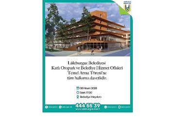 'Katlı Otopark ve Belediye Hizmet Ofisleri'nin temeli atılıyor