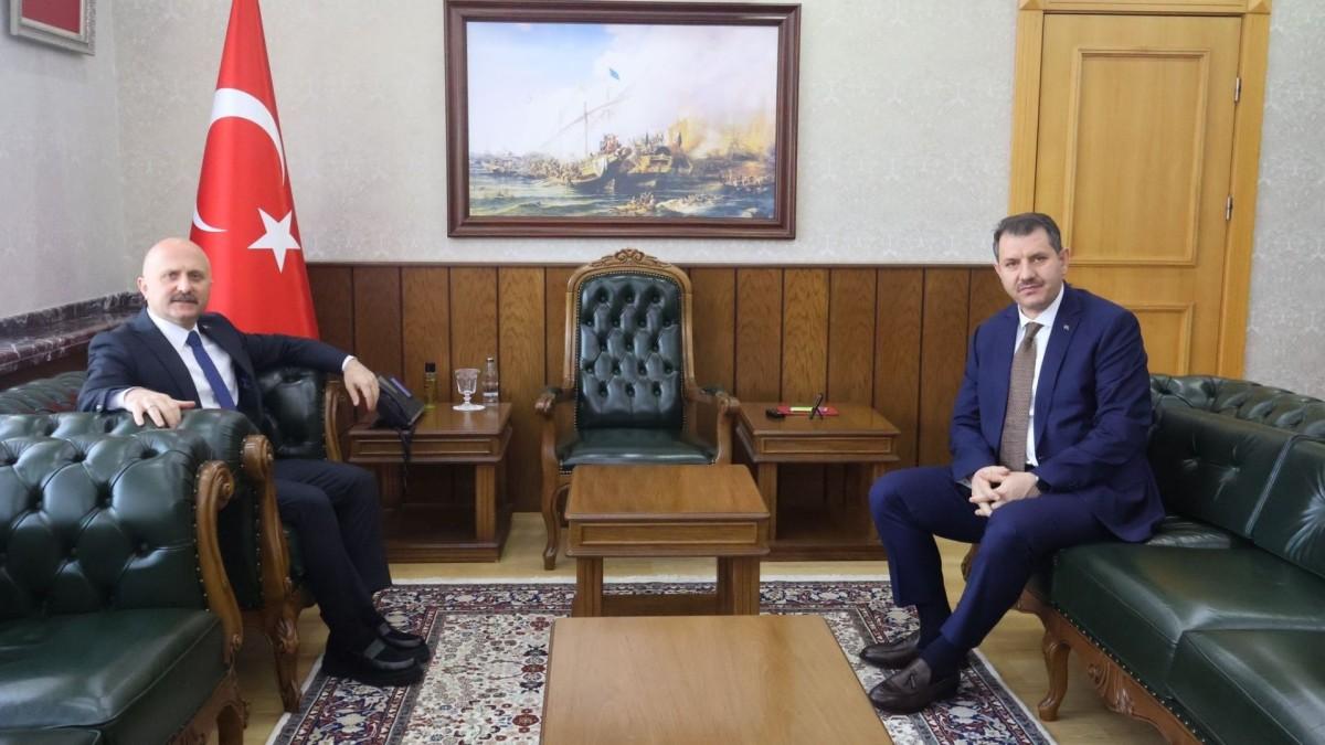 Adıyaman Valisi Varol’dan MSB Bakan Yardımcısı Ayhan’a ziyaret