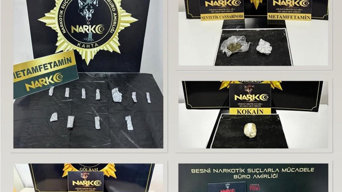 Adıyaman’da asayiş ve narkotik uygulamaları