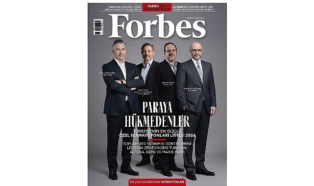 Türkiye'nin en güçlü özel sermaye fonları listesi Forbes kapağında!