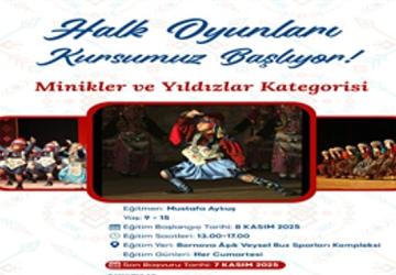 İzmirliler halk oyunları eğitimlerinde buluşuyor