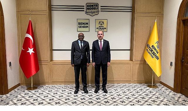 Cibuti Cumhuriyeti Ankara Büyükelçisi Abdillahi, Başkan Altay'ı Ziyaret Etti