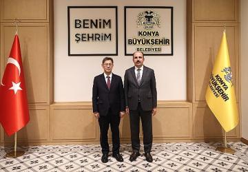 Kardeş Şehir Şiyan Belediye Başkanı Niuping Başkan Altay'ı Ziyaret Etti