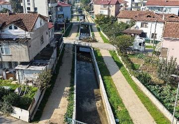 İSU'dan Kartepe'ye dere ıslahı ve altyapı çalışmaları