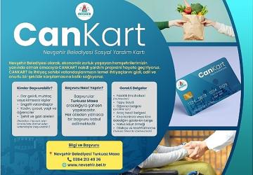 Nevşehir Belediyesi Sosyal Yardım Kartı “CANKART" Hayata Geçiyor