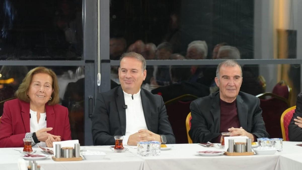 İl Milli Eğitim Müdürü Tosun, emekli öğretmenlerle bir araya geldi