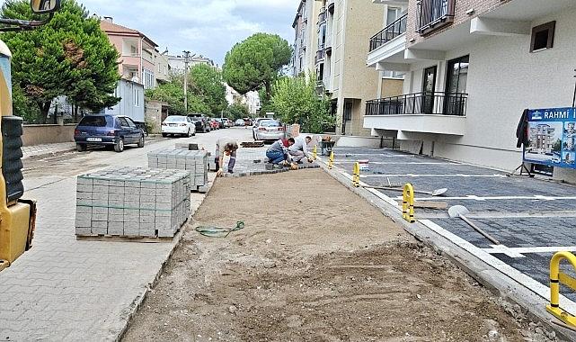 Edremit Belediyesi'nde altyapı çalışmaları devam ediyor