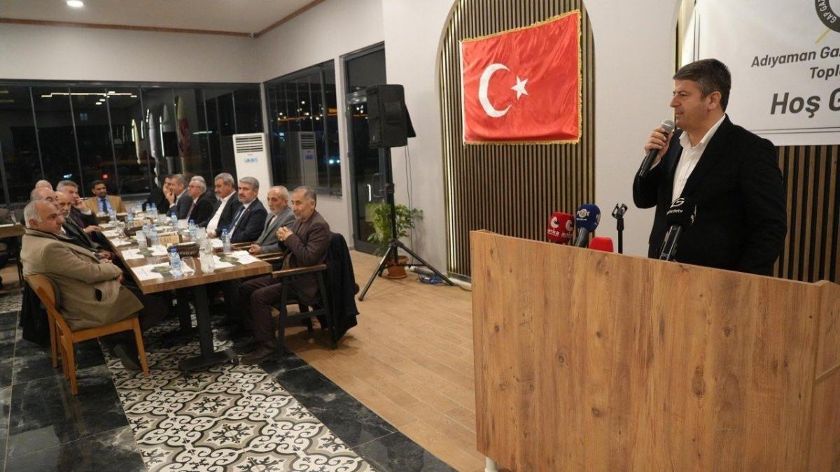Başkan Tutdere, AGC’nin düzenlediği yemekte basın mensuplarıyla bir araya geldi