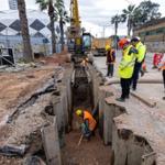 Alsancak'ta dev altyapı çalışması