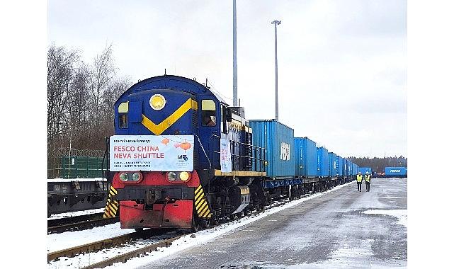 FESCO, Çin'den St. Petersburg'a İlk Doğrudan Tren Seferini Başlattı